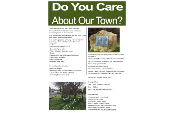 Tuxford Town Councillor Vacancies